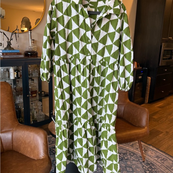 Maeve Dresses & Skirts - Bettina Tiered Shirt Dress by Maeve